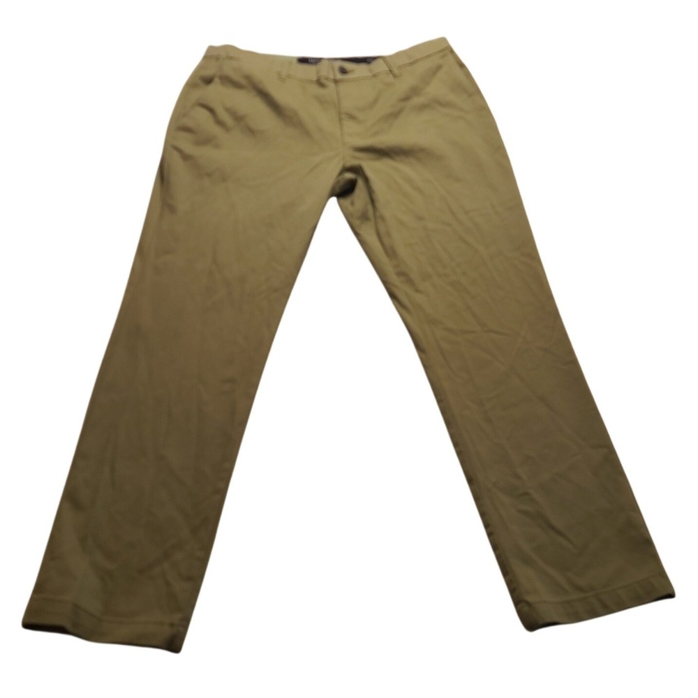 Goodfellow & Co Men's Slim Fit Chino Pants Olive Green Khaki 34x30 Stretch NWT